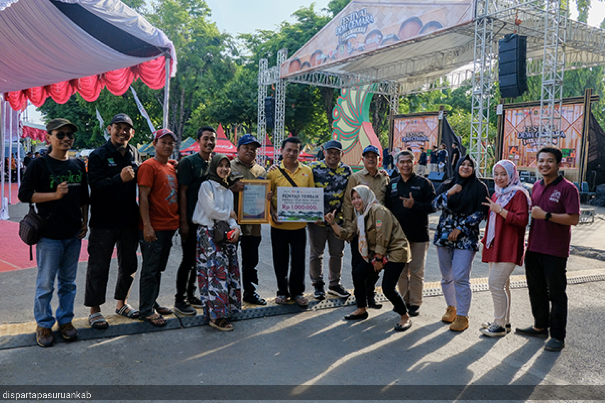 Wisata Kabupaten Pasuruan Raih Penghargaan Virtual Tour Terbaik dalam Festival Dewi Cemara 2023 di Kab Sumenep